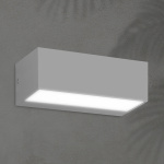 ΦΩΤΙΣΤΙΚΟ ΤΟΙΧΟΥ LED 12W 230X90X100 3CCT IP65 ΓΚΡΙ ARTE ILLUMINA LIMA - Image 2