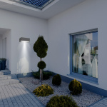 ΦΩΤΙΣΤΙΚΟ ΤΟΙΧΟΥ LED 12W 230X90X100 3CCT IP65 ΓΡΑΦΙΤΗΣ ARTE ILLUMINA LIMA - Image 3