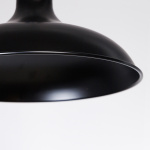 ΣΚΙΑΔΑ ΜΕΤΑΛΛΙΚΗ Φ360 ΜΑΥΡΗ ARTE ILLUMINA SIROS - Image 3