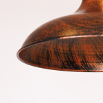 ΣΚΙΑΔΑ ΜΕΤΑΛΛΙΚΗ Φ360 ΜΠΡΟΝΖΕ ARTE ILLUMINA SIROS - Image 3