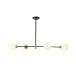 ΦΩΤΙΣΤΙΚΟ ΚΡΕΜΑΣΤΟ ΓΥΑΛΙ 4ΦΩΤΟ 4XG9 MAX 10W 1000X570mm ΜΑΥΡΟ ARTE ILLUMINA POOLS