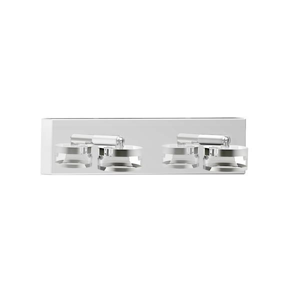 51ec4c425ca941eb9d9a0be75ccc677c ΑΠΛΙΚΑ ΜΠΑΝΙΟΥ 2X3W 500Lm IP44 ΝΙΚΕΛ ARTE ILLUMINA FRESH - Image 1
