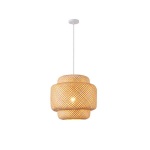 ΦΩΤΙΣΤΙΚΟ ΚΡΕΜΑΣΤΟ BAMBOO 1XE27 Max15w 420X420X1510mm ARTE ILLUMINA AVRA