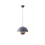 ΦΩΤΙΣΤΙΚΟ ΚΡΕΜΑΣΤΟ ΜΕΤΑΛΛΟ 1XE27 Max15w 300X1290mm ΓΚΡΙ ARTE ILLUMINA JARDEN