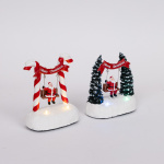 DISPLAY BOX, ΧΡΙΣΤΟΥΓΕΝΝΙΑΤΙΚΗ ΠΑΡΑΣΤΑΣΗ, CANDY, 2 ΣΧΕΔΙΑ, 12ΤΜΧ, 10.7x15cm - Image 2