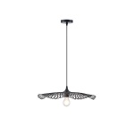 ΦΩΤΙΣΤΙΚΟ ΚΡΕΜΑΣΤΟ BAMBOO 1XE27 Max15w 475X1160mm ΜΑΥΡΟ ARTE ILLUMINA CROSSLINE