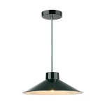 ΦΩΤΙΣΤΙΚΟ ΚΡΕΜΑΣΤΟ ΜΟΝΟΦΩΤΟ 1XΕ27 Max15w 360X1150mm ΓΥΑΛΙΣΤΕΡΟ ΣΚΟΥΡΟ ΠΡΑΣΙΝΟ ARTE ILLUMINA NELI