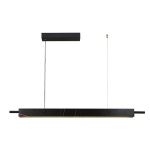 ΦΩΤΙΣΤΙΚΟ ΚΡΕΜΑΣΤΟ ΓΡΑΜΜΙΚΟ LED 20W L124*W5.6*H7CM 3 CCT  ΜΑΥΡΟ ARTE ILLUMINA