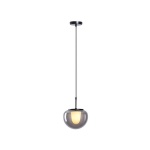 ΦΩΤΙΣΤΙΚΟ ΚΡΕΜΑΣΤΟ ΓΥΑΛΙ G9 MAX 7W 200X1240mm SMOKY ARTE ILLUMINA FIME