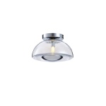 ΠΛΑΦΟΝΙΕΡΑ ΓΥΑΛΙΝΗ G9 MAX 7W 230X230X150mm ΑΣΗΜΙ ARTE ILLUMINA CLEAR