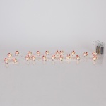 ΣΕΙΡΑ, 20 MINI LED, ΧΙΟΝΑΝΘΡΩΠΟΣ, ΜΠΑΤΑΡΙΑΣ 3xAA, ΧΡΟΝΟΔΙΑΚΟΠΤΗ, ΑΣΗΜΙ ΧΑΛΚΙΝΟ ΚΑΛΩΔΙΟ, ΘΕΡΜΟ ΛΕΥΚΟ LED ΑΝΑ 10cm, ΠΡΟΕΚΤΑΣΗ ΠΑΡΟΧΗΣ 30cm, IP20