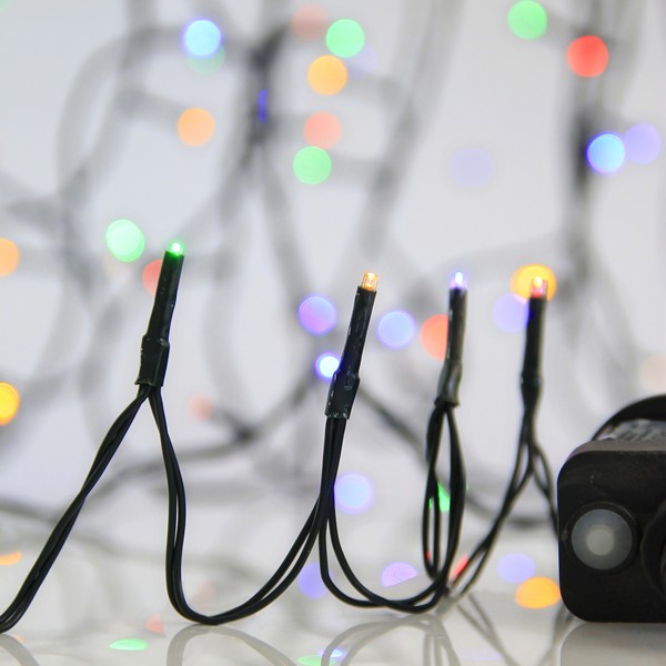 ce1d80df748d40e8b24d92c0883d82db ΣΕΙΡΑ, 400 LED 3mm, 31V ΜΕΤΑΣΧΗΜΑΤΙΣΤΗ, 8 ΠΡΟΓΡΑΜΜΑΤΑ & ΜΝΗΜΗ, ΠΡΑΣΙΝΟ PVC ΚΑΛΩΔΙΟ, ΧΡΩΜΑΤΙΣΤΟ LED ΑΝΑ 5cm, ΠΡΟΕΚΤΑΣΗ ΠΑΡΟΧΗΣ 3m, ΙΡ44 - Image 1