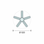 ΑΝΕΜΙΣΤΗΡΑΣ ΟΡΟΦΗΣ LED 15W [ 3000K | 4000K | 6000K ] - Image 2