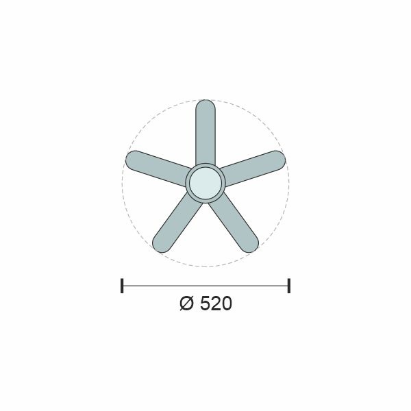ΑΝΕΜΙΣΤΗΡΑΣ ΟΡΟΦΗΣ LED 15W [ 3000K | 4000K | 6000K ] - Image 2