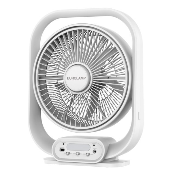b1f454e41f0544cf81a3a18637cc1d4f ΑΝΕΜΙΣΤΗΡΑΣ BOX FAN ΕΠΑΝΑΦΟΡΤΙΖΟΜΕΝΟΣ Φ38 20W ΜΕ LED ΦΩΣ 2W ΛΕΥΚΟΣ - Image 1