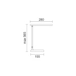 ΦΩΤΙΣΤΙΚΟ LED ΓΡΑΦΕΙΟΥ 6W - Image 2
