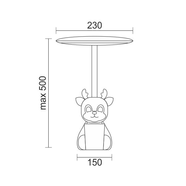 ΦΩΤΙΣΤΙΚΟ LED ΓΡΑΦΕΙΟΥ 5W CCT ΠΑΙΔΙΚΟ - Image 2