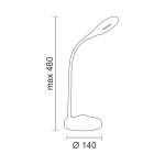 ΦΩΤΙΣΤΙΚΟ LED ΓΡΑΦΕΙΟΥ 5W 4000K / 6000K - Image 2