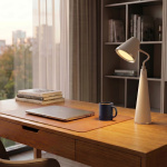 ΦΩΤΙΣΤΙΚΟ ΓΡΑΦΕΙΟΥ LED ACA BL1025LBK ΜΑΥΡΟ 6W 4000K 300LM - Image 2