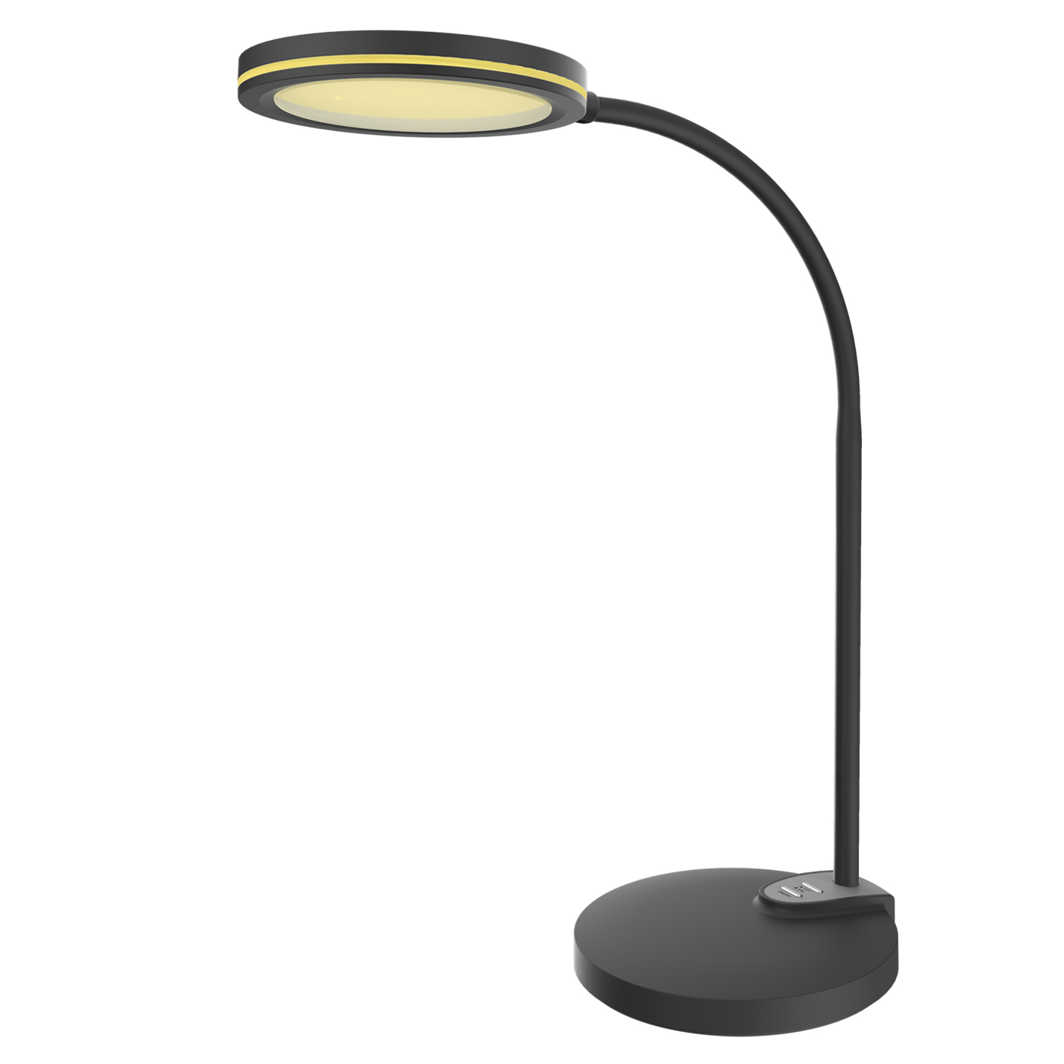 BL1055BK ΦΩΤΙΣΤΙΚΟ ΓΡΑΦΕΙΟΥ LED ACA BL1055BK ΜΑΥΡΟ 8W CCT 3000K/3800K/5700K 300LM - Image 1