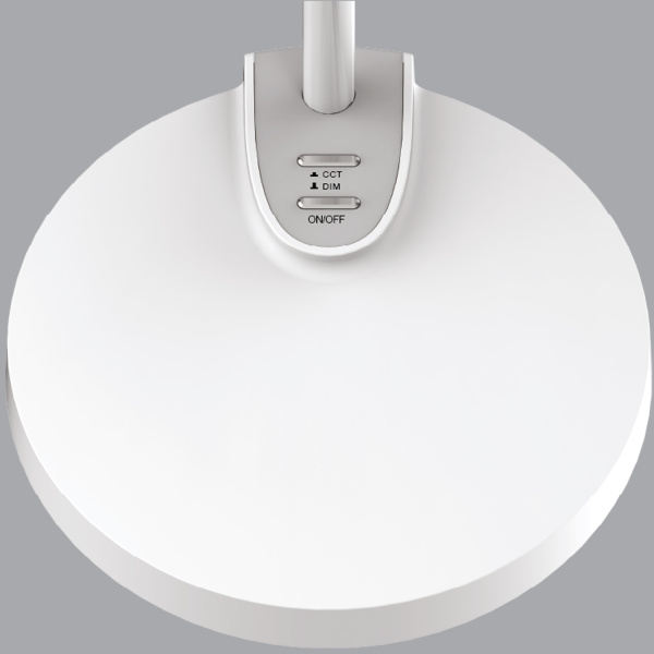 ΦΩΤΙΣΤΙΚΟ ΓΡΑΦΕΙΟΥ LED ACA BL1055BK ΜΑΥΡΟ 8W CCT 3000K/3800K/5700K 300LM - Image 4