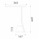ΦΩΤΙΣΤΙΚΟ ΓΡΑΦΕΙΟΥ ΜΑΥΡΟ ΠΛΑΣΤΙΚΟ LED SMD  7W 450LM  CCT 3000K-4300K-6000K IP20 - Image 3