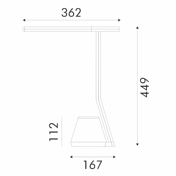ΦΩΤΙΣΤΙΚΟ ΓΡΑΦΕΙΟΥ ΛΕΥΚΟ ΠΛΑΣΤΙΚΟ LED SMD  7W 450LM CCT 3000K-4300K-6000K IP20 - Image 3