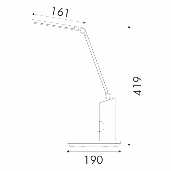 ΦΩΤΙΣΤΙΚΟ ΓΡΑΦΕΙΟΥ ΜΑΥΡΟ ΠΛΑΣΤΙΚΟ LED SMD  10W 600LM CCT 2700K-4000K-6500K IP20 - Image 3