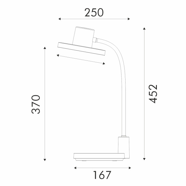 ΦΩΤΙΣΤΙΚΟ ΓΡΑΦΕΙΟΥ LED ACA BL1313LWH ΛΕΥΚΟ 10W CCT 3000K/3800K/5700K 500LM - Image 3