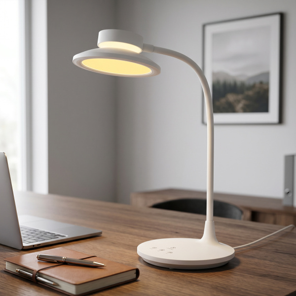 ΦΩΤΙΣΤΙΚΟ ΓΡΑΦΕΙΟΥ LED ACA BL1317LWH ΛΕΥΚΟ 10W CCT 3000K/3800K/5700K 500LM - Image 2