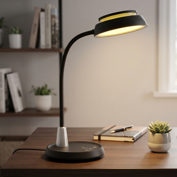 ΦΩΤΙΣΤΙΚΟ ΓΡΑΦΕΙΟΥ LED ACA BL1319LWH ΛΕΥΚΟ 10W CCT 3000K/3800K/5700K 500LM - Image 2