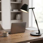 ΦΩΤΙΣΤΙΚΟ ΓΡΑΦΕΙΟΥ LED ACA BL1528BK ΜΑΥΡΟ 8W CCT 3000K/4100K/6300K 580LM - Image 2